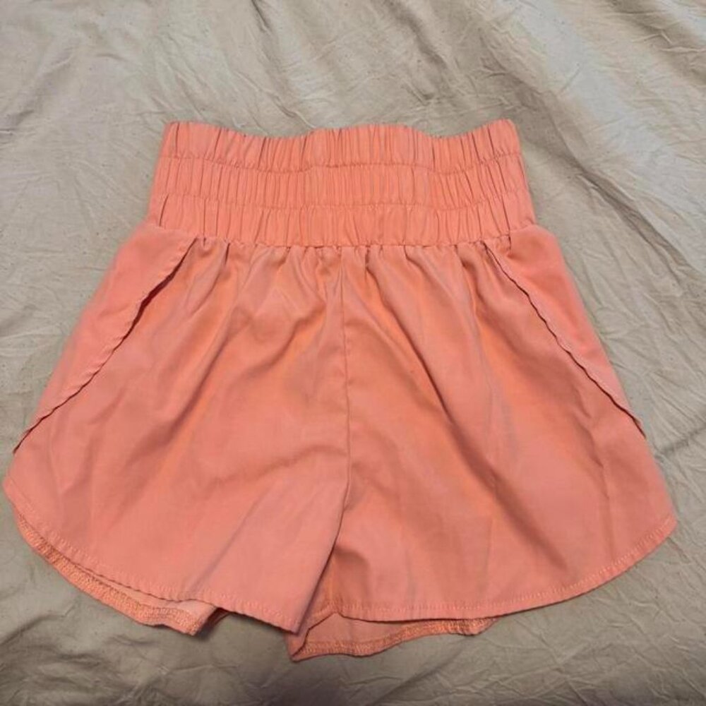 Free People Women's Pink and Orange Shorts